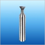 Tungsten steel dove-tail groove milling cutter
