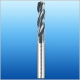 Overall cemented carbide 3-blade drill 